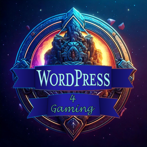 WordPress for Gaming Poster